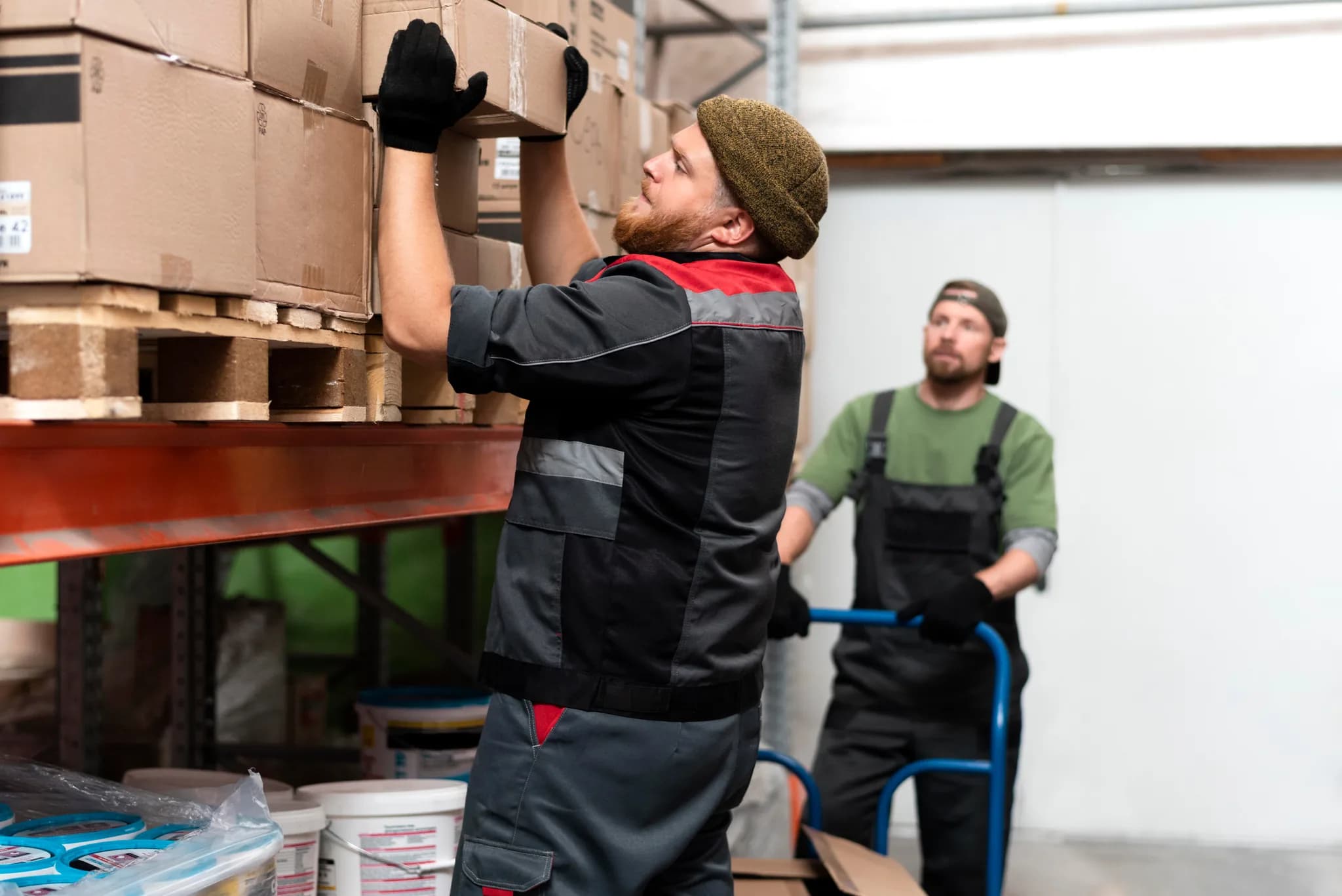 A healthcare professional conducting a pre-employment movement screen